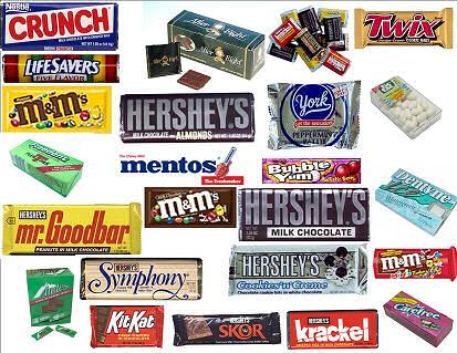 candy bars