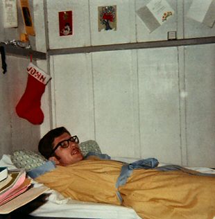 in bed